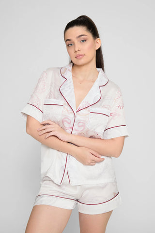 Melia Pajama Set with Shorts