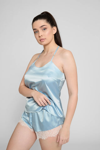 Ariadna Pajama Set with Tank & Shorts